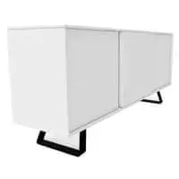Secret Three Door Sideboard Optic White